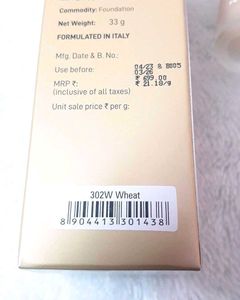 Myglamm Foundation ONLY shade wheat