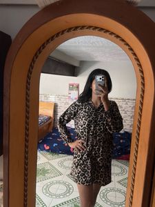 Leopard Print Pajama Set