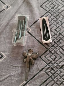 Sparkling Hair Clips Set