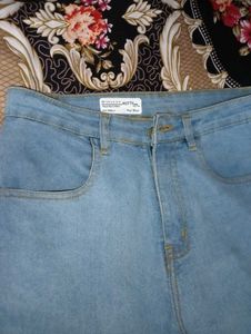 Wide Leg Denim Jeans