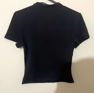 White Fitted + black top (Combo)