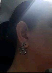 Voylla Silver Earrings
