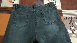 Vintage Wash Wide Leg Jeans