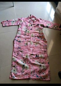 chic silk kurti