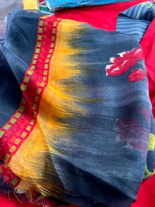 Floral Print Shiffon Suits