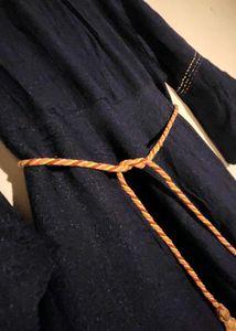 Elegant Navy Blue Ethnic Gown