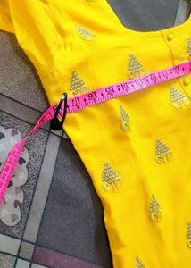 Beautiful Yellow Kurta Pent Set