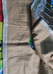 saree with blouse and peticot