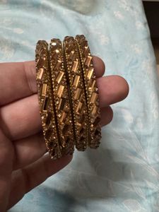Elegant Embellished Bangles