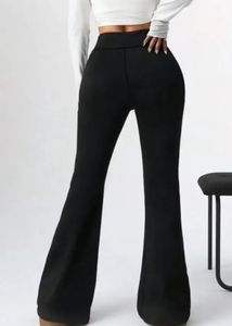 Stylish Black Flared Pants