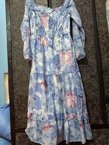Floral Print Maxi Dress