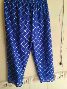 Royal Blue Printed Kurta