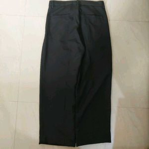 Classic Black Wide Leg Trousers
