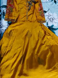 Embellished Yellow gown