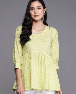 libas short kurti ✨