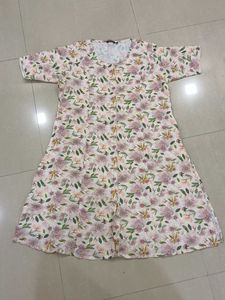Floral Print Kurta