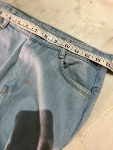 Light Wash Wide Leg Jeans