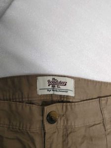 THE Roadster Classic Tan Trousers