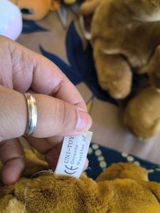 Cute Brown Plush Dog Toy