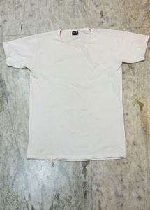 Classic White Crew Neck T-Shirt
