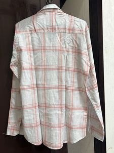 Zara Plaid Long Sleeve Shirt