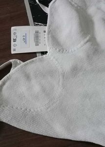 White waist snatch bodysuit with deep back