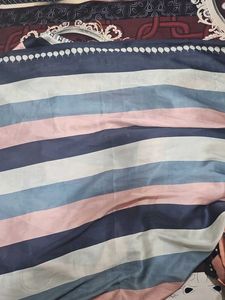 Striped Tassel Throw Blanket