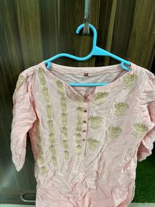 New Pink Kurti Never Worn