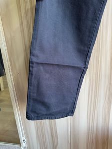 Massimo Dutti Navy Blue Casual Fit Formal Jeans