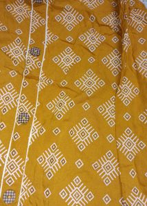 Stylish Yellow Printed Kurta