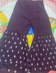 Embroidered Purple Kurta Set with Dupatta