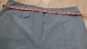 Gray Formal Pants - Classic Office wear