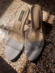 Transpant Heels