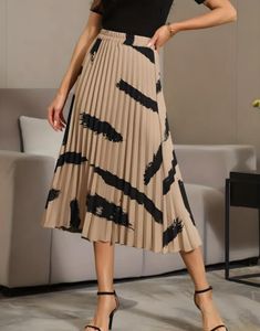 Zwerlon Pleated Ethnic Skirt - New with Tag