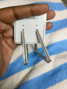 Stylish Geometric Hoop Earrings
