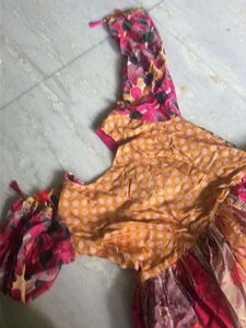 Vibrant Bohemian Ethnic Gown