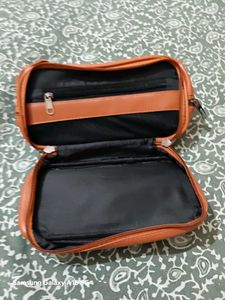 Brown Leather Pouch  mens and womens. van