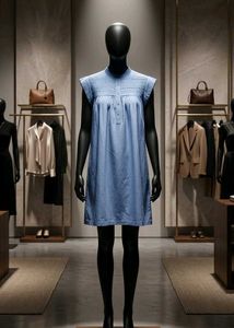 Light Blue Casual Dress