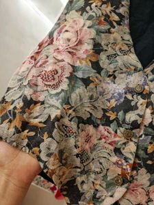 Vintage Floral Vest