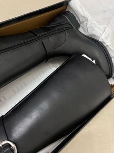 ELLE Black Knee-High Boots