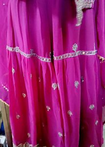 Embroidered Dupatta with Mirror Work