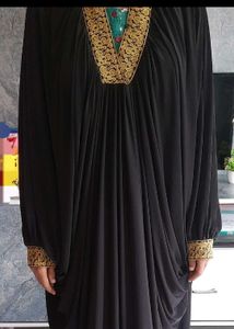 IMPORTED UAE  Kaftan with Gold Embroi