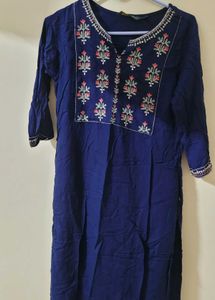 Avaasa Blue Kurti