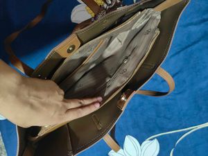 Magnolia Tote Bag with Scarf Charm