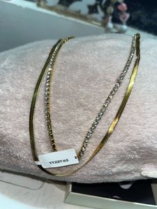 Swashaa Elegant Layered Gold Chain Necklace