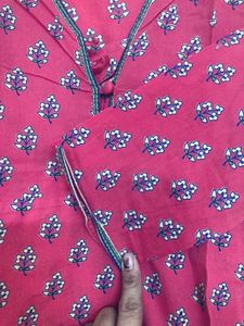Melange Pink Kurta