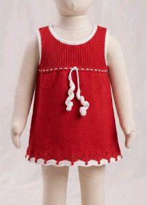 Cute Red Knit Dress🔥