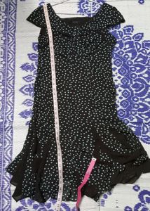 Chic Polka Dot Midi Dress