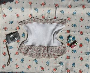Floral Crop Top one size