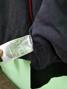 Adidas Black Zip-Up Hoodie of 1